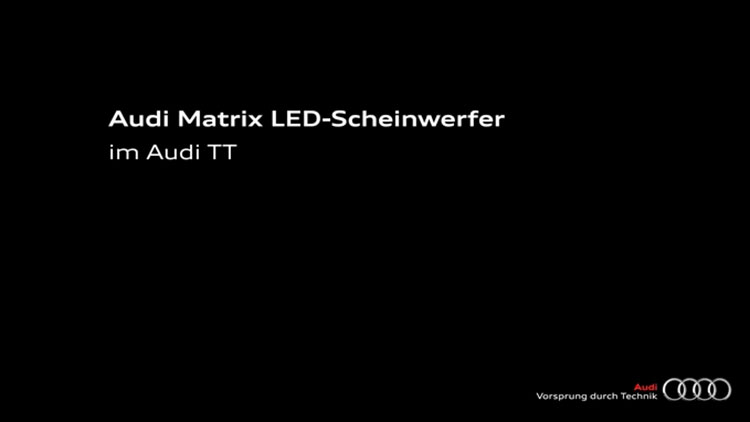 Audi Matrix LED headlights > TTS Coupé > TT > Audi Indonesia